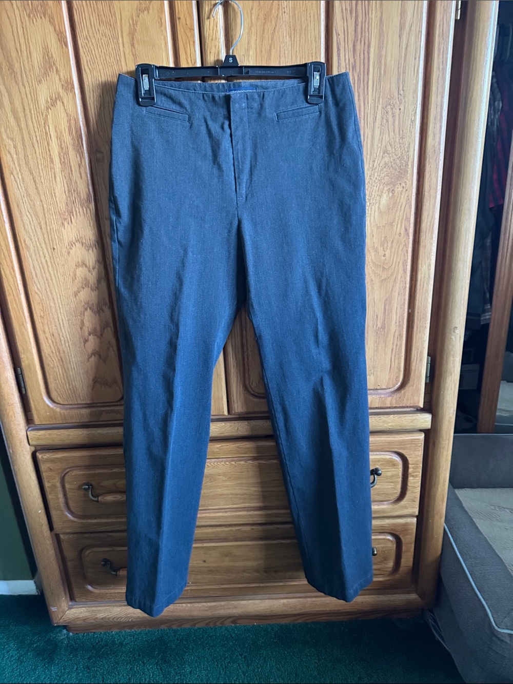 Dockers Women's Black Straight-Leg Trousers